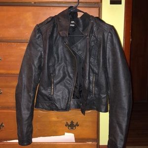 Leather jacket